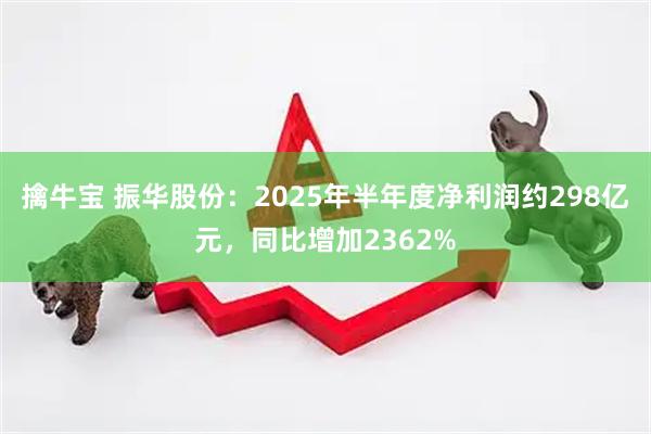 擒牛宝 振华股份：2025年半年度净利润约298亿元，同比增加2362%